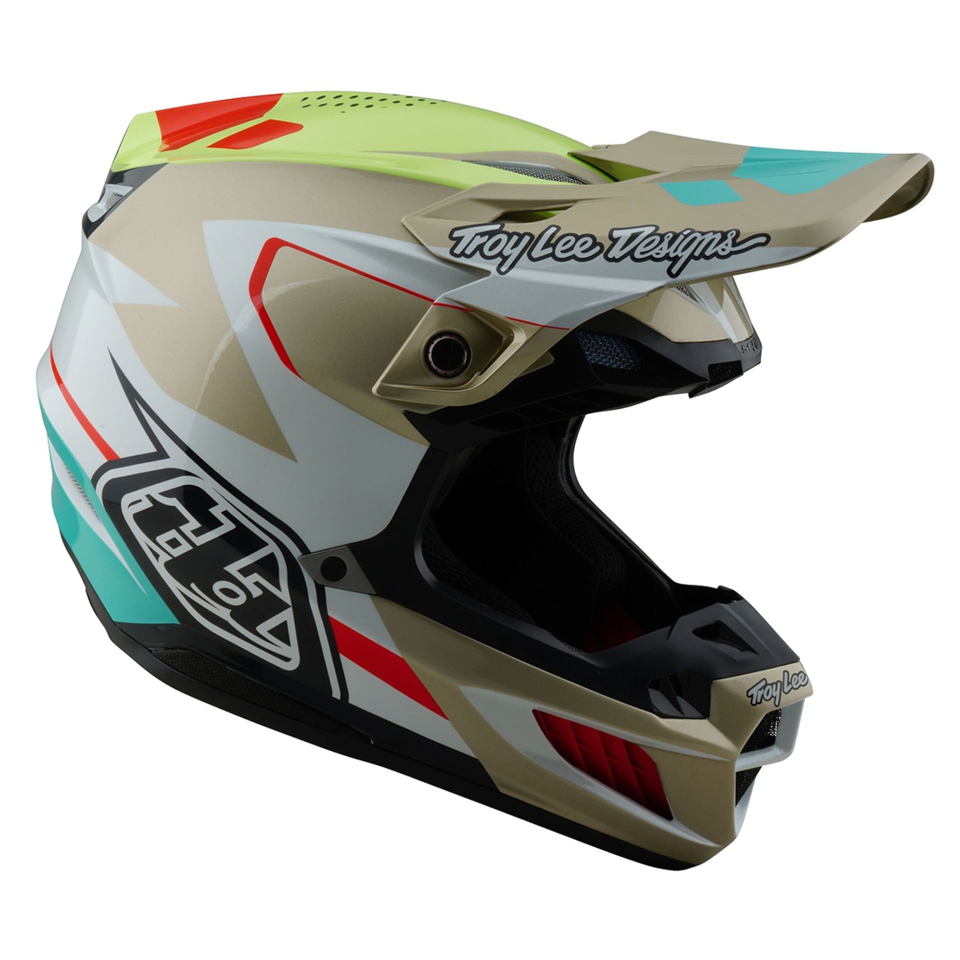 Casco Troy Lee Designs Se5 Ece de Composite Optic White